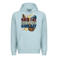 Blue Mist Game Day lightning bolt Baseball Premium Hoodie - HowdyJamesFarm