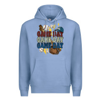 Colony Blue Game Day lightning bolt Baseball Premium Hoodie - HowdyJamesFarm