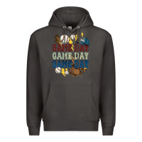 Smoke Game Day lightning bolt Baseball Premium Hoodie - HowdyJamesFarm