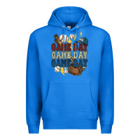 True Royal Game Day lightning bolt Baseball Premium Hoodie - HowdyJamesFarm