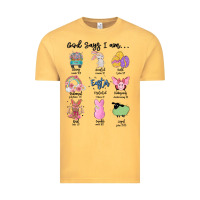 Vintage Mustard gos says ı am easter Vintage Tee - MaliasSmallBusiness