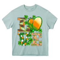 Arona st.patricks nurse love heart stethoscope Heavy Core Tee - BarkalooDesign