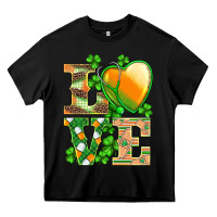 Black st.patricks nurse love heart stethoscope Heavy Core Tee - BarkalooDesign
