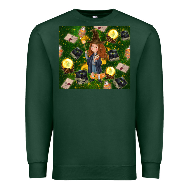 Wizard Girl With Magic Premium Sweatshirt by TumblerDesignByShophia | Teevron