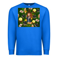 True Royal wizard girl with magic Premium Sweatshirt - TumblerDesignByShophia