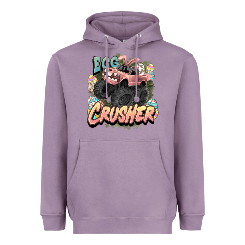 Egg Crusher Easter Truck Easter Day Heavyweight Hoodie by HowdyJamesFarm | Teevron