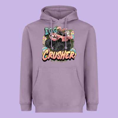 Egg Crusher Easter Truck Easter Day Heavyweight Hoodie Designed By Howdyjamesfarm