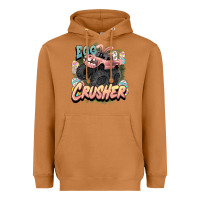 Meerkat Egg crusher Easter truck Easter Day Heavyweight Hoodie - HowdyJamesFarm