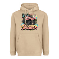 Mushroom Egg crusher Easter truck Easter Day Heavyweight Hoodie - HowdyJamesFarm