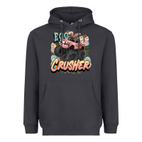 Smoke Egg crusher Easter truck Easter Day Heavyweight Hoodie - HowdyJamesFarm
