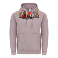 Vintage Zinc santa claus lady of guadalupe Vintage Hoodie - Jasminsmagicworld