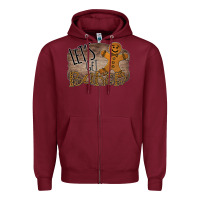 Burgundy Let's Get Baked Zipper Hoodie - Bettercallsaul