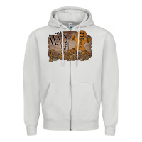 Dove Grey Let's Get Baked Zipper Hoodie - Bettercallsaul
