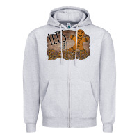 Heather Grey Let's Get Baked Zipper Hoodie - Bettercallsaul