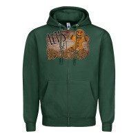 Sports Green Let's Get Baked Zipper Hoodie - Bettercallsaul