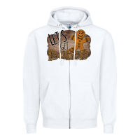 White Let's Get Baked Zipper Hoodie - Bettercallsaul