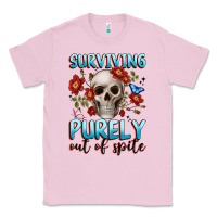 Bubblegum Pink surviving purely out of spite Classic Tee - JahusDesignShop