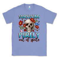 Colony Blue surviving purely out of spite Classic Tee - JahusDesignShop