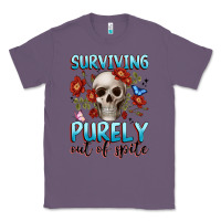 Lavender surviving purely out of spite Classic Tee - JahusDesignShop