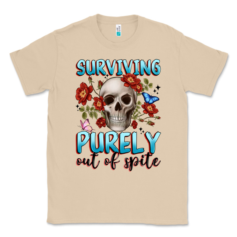 Surviving Purely Out Of Spite Classic Tee by JahusDesignShop | Teevron