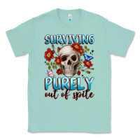 Seafoam surviving purely out of spite Classic Tee - JahusDesignShop