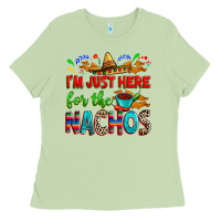 Matcha I'm just here for the nachos Ladies Tee - RanaPortraitStore