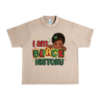 French Oak i am black history black girl Urban Heavy Tee - MaliasSmallBusiness