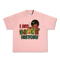 Salmon i am black history black girl Urban Heavy Tee - MaliasSmallBusiness