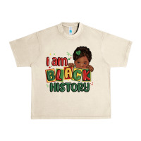 Sandshell i am black history black girl Urban Heavy Tee - MaliasSmallBusiness