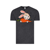 Vintage Black so hoppin boujee easter bunny stanley Vintage Tee - MaliasSmallBusiness