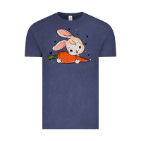 Vintage Denim so hoppin boujee easter bunny stanley Vintage Tee - MaliasSmallBusiness