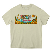 Mossy beer and sunshine 16oz libbey cup Heavy Core Tee - HRA Design Shop