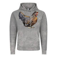 Cloud Rock Cream Legbar Chicken Vintage Hoodie - LillyAllenDesigns