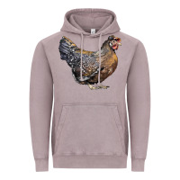 Vintage Zinc Cream Legbar Chicken Vintage Hoodie - LillyAllenDesigns