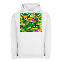 Pigment Lunar Rock St. Patrick's Day Urban Hoodie - FaDigitalArtStudio