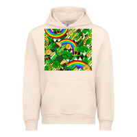 Sandshell St. Patrick's Day Urban Hoodie - FaDigitalArtStudio