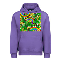 Tulip St. Patrick's Day Urban Hoodie - FaDigitalArtStudio