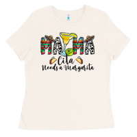 Bone Mama Cita Needs a Margarita Ladies Tee - CowhideDigitalArt