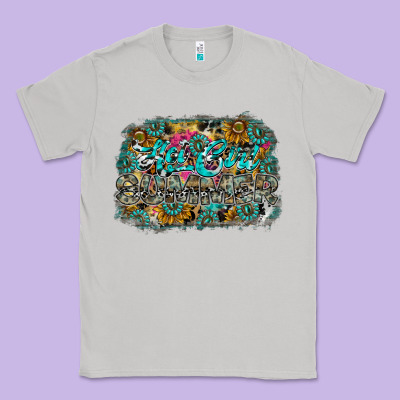 Hot Mom Summer Classic Tee Designed By Cowhidedigitalart