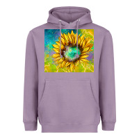 Lavender sparkling sunflower Heavyweight Hoodie - TumblerDesignByShophia