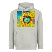 Moon Dust sparkling sunflower Heavyweight Hoodie - TumblerDesignByShophia