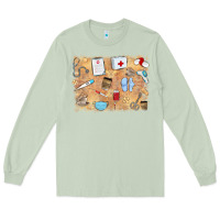 Matcha nurse Long Sleeve Tee - MaliasSmallBusiness