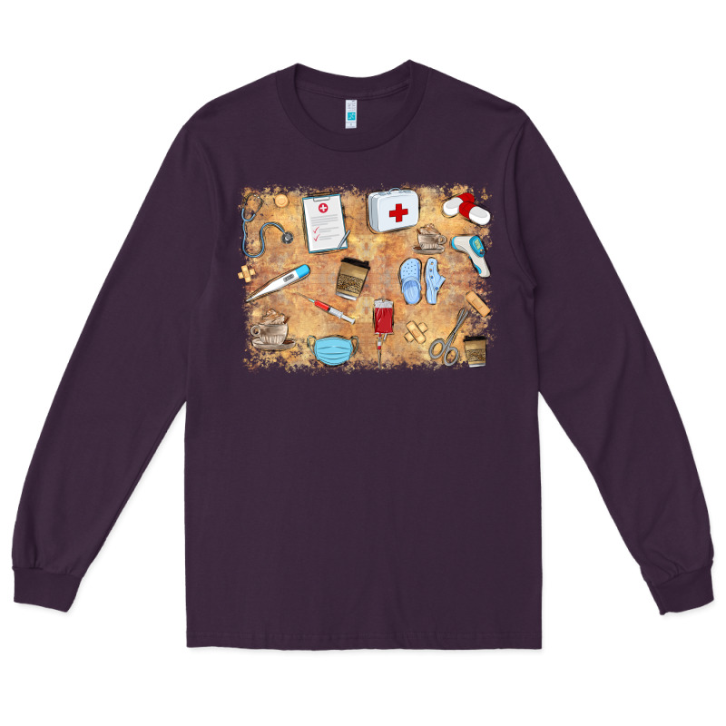 Nurse Long Sleeve Tee by MaliasSmallBusiness | Teevron