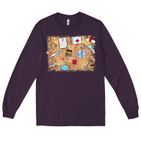Plum nurse Long Sleeve Tee - MaliasSmallBusiness