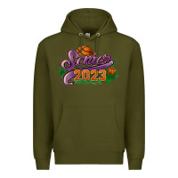 Army Green Senior 2023 basketball Premium Hoodie - HowdyJamesFarm