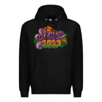 Black Senior 2023 basketball Premium Hoodie - HowdyJamesFarm