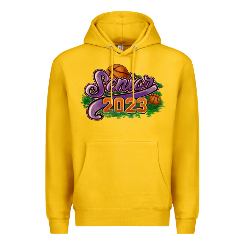 Senior 2023 Basketball Premium Hoodie by HowdyJamesFarm | Teevron
