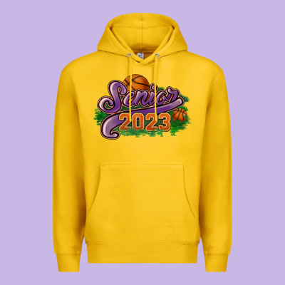 Senior 2023 Basketball Premium Hoodie Designed By Howdyjamesfarm