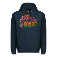 Navy Senior 2023 basketball Premium Hoodie - HowdyJamesFarm