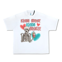 White kinda broke kinda bougie Urban Heavy Tee - MaliasSmallBusiness